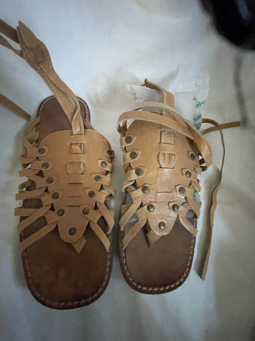 Dolce and Gabbana natural
Leather sandals 36.5 US 6.5